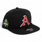 Arkansas Razorbacks Baseball Script A 2025 College World Series 3D Classic Rope Hat- Black