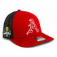 Arkansas Razorbacks Baseball Script A 2025 College World Series 3D Snapback Trucker Hat- Red/ Black