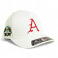 Arkansas Razorbacks Baseball Script A 2025 College World Series 3D Laser Perf R-Flex Cap- White