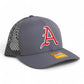 Arkansas Razorbacks Baseball Script A 3D Snapback Tilikum Trucker Hat- Charcoal