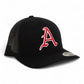 Arkansas Razorbacks Baseball Script A 3D YP Snapback Trucker Hat- Black