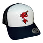 Arkansas Razorbacks Baseball Ribby YP Snapback Trucker Hat- White/ Black