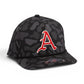 Arkansas Razorbacks Baseball Script A 3D Duck Camo Rope Hat- Blackout