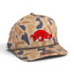 Arkansas Razorbacks Slobbering Hog 3D Duck Camo Rope Hat- Canyon