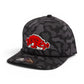 Arkansas Razorbacks Slobbering Hog 3D Duck Camo Rope Hat- Blackout