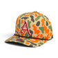 Arkansas Razorbacks Baseball Script A 3D Duck Camo Rope Hat- Blaze Camo