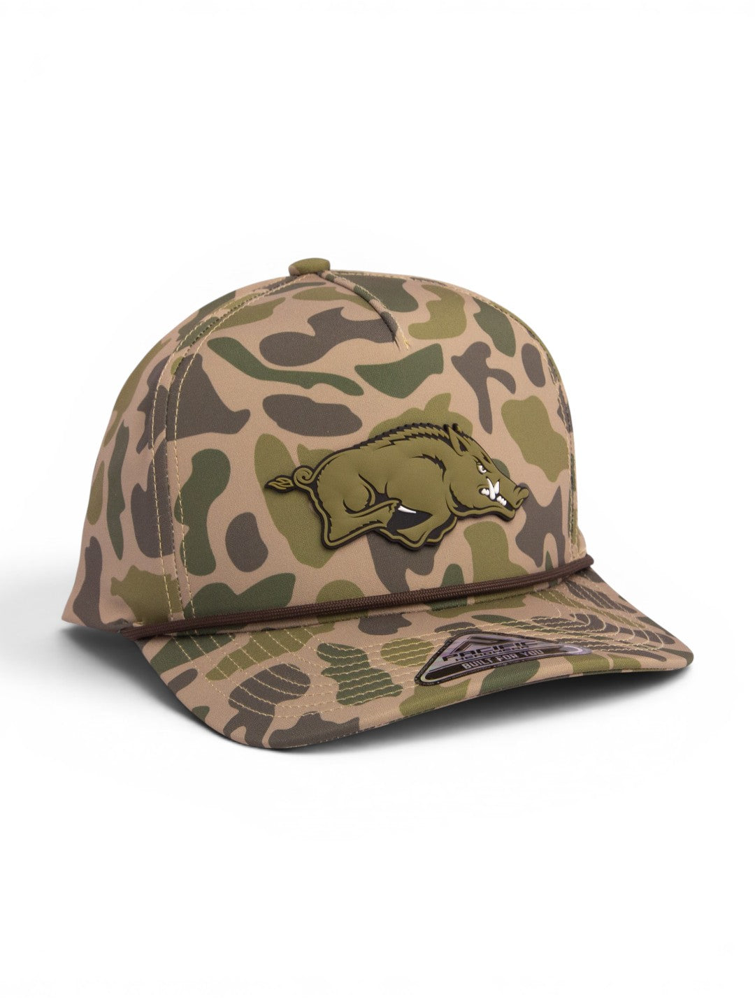 Arkansas Razorbacks Loden Edition 3D Duck Camo Rope Hat- Coastland