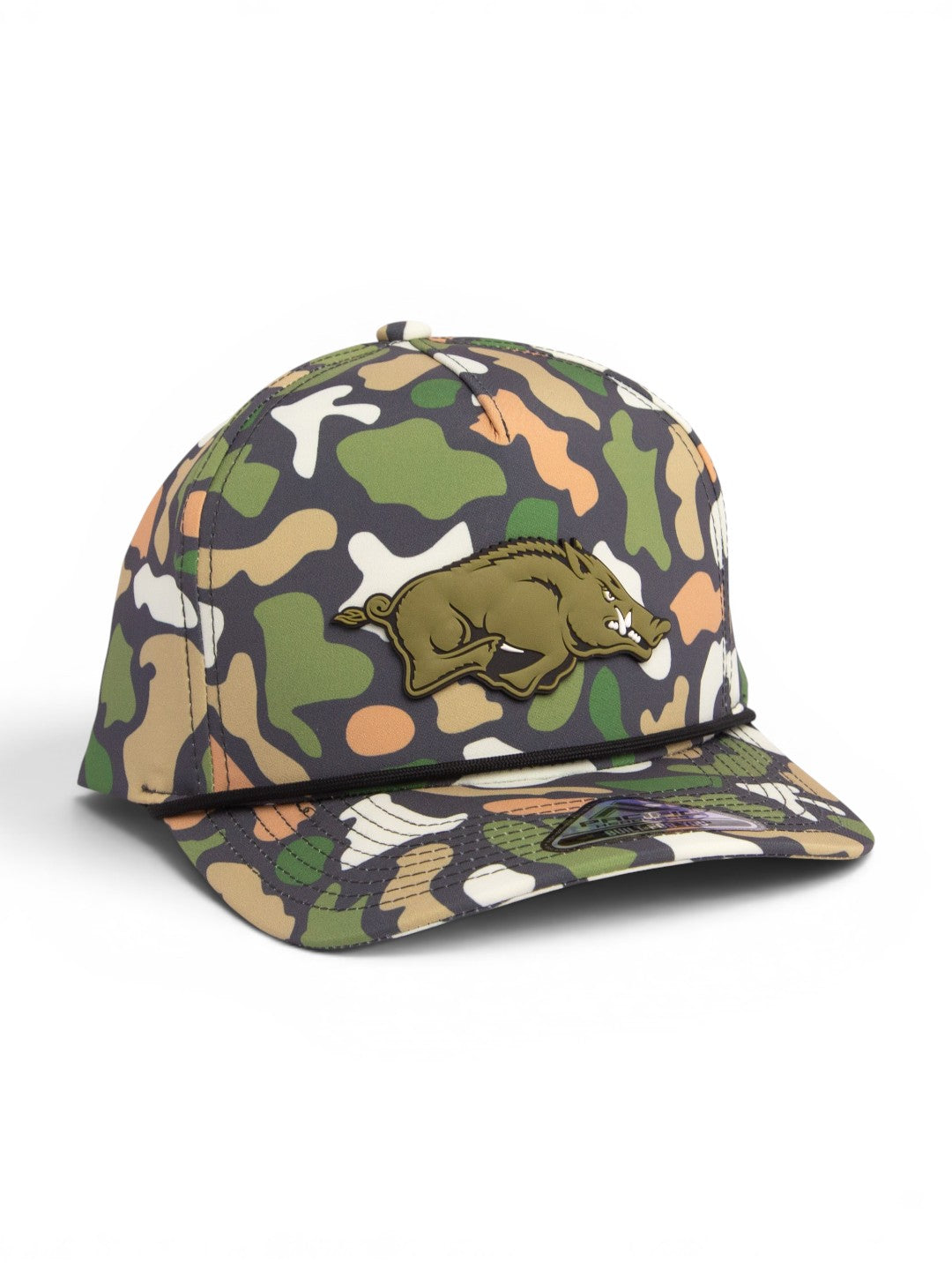 Arkansas Razorbacks Loden Edition 3D Duck Camo Rope Hat- Bayou