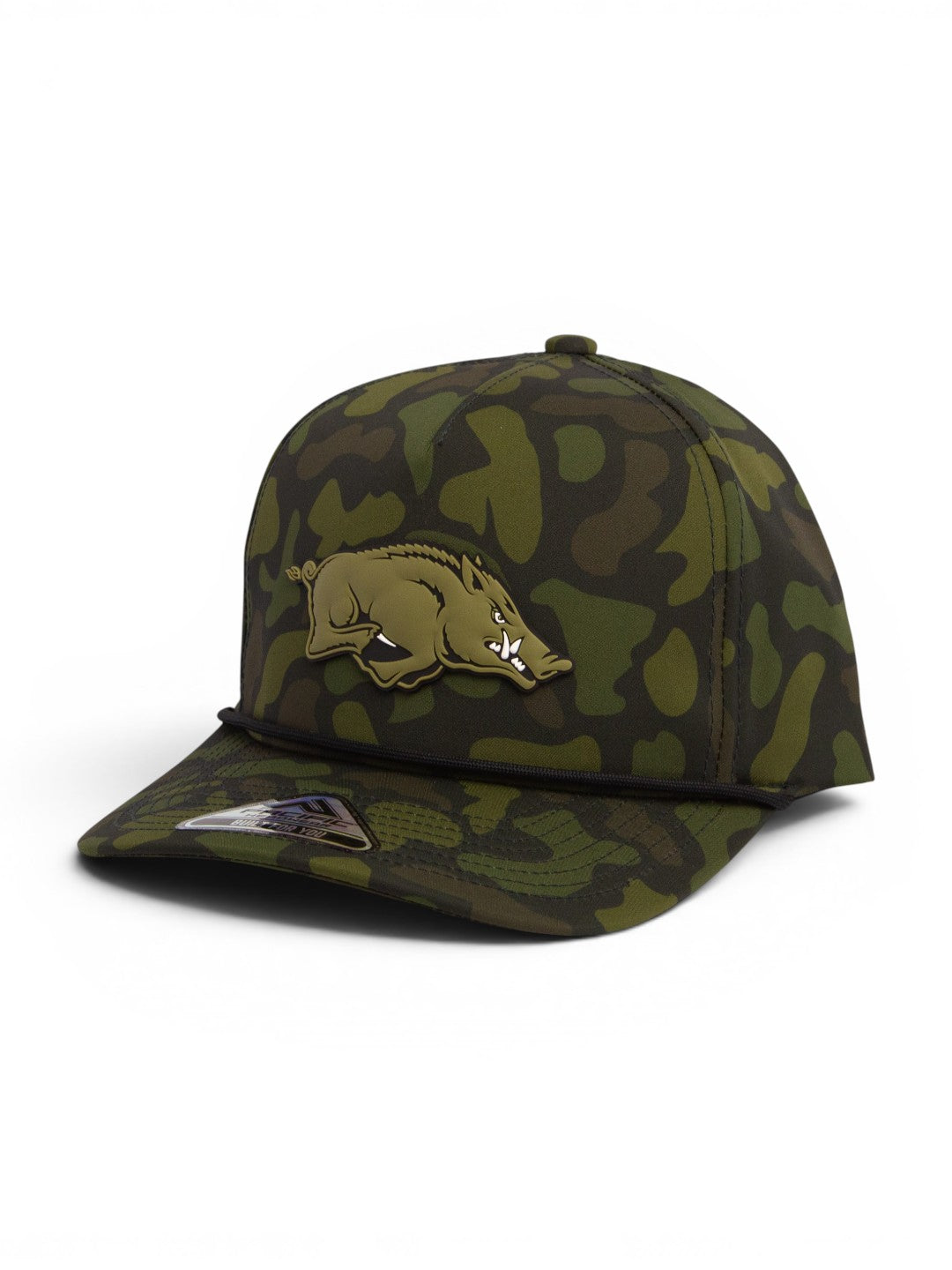 Arkansas Razorbacks Loden Edition 3D Duck Camo Rope Hat- Woodland