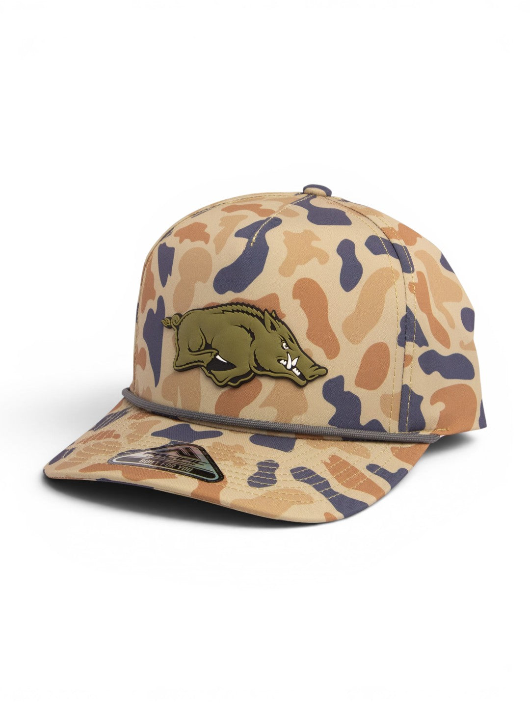 Arkansas Razorbacks Loden Edition 3D Duck Camo Rope Hat- Canyon