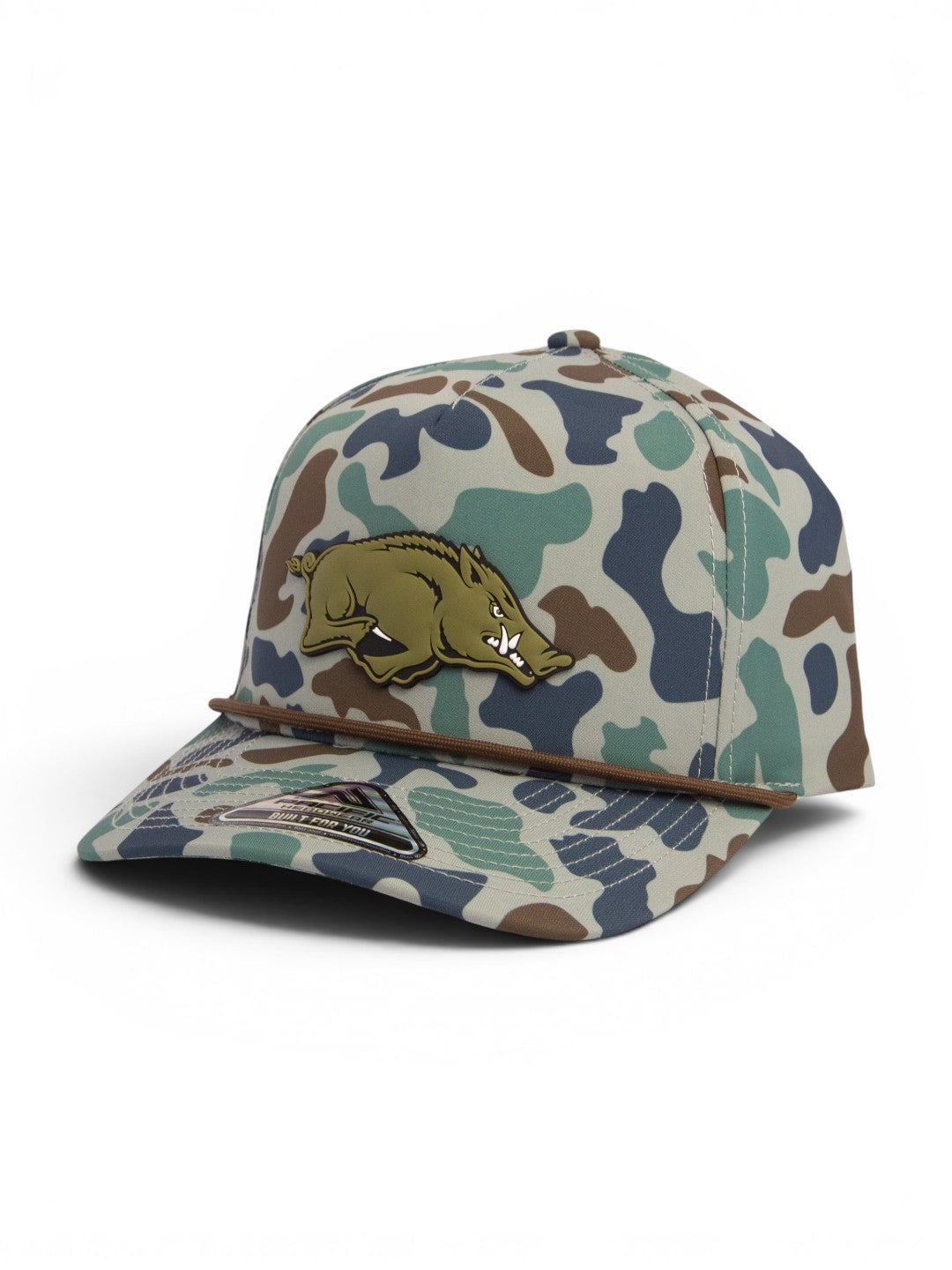 Arkansas Razorbacks Loden Edition 3D Duck Camo Rope Hat- Mallard