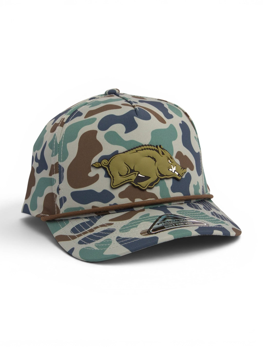 Arkansas Razorbacks Loden Edition 3D Duck Camo Rope Hat- Mallard