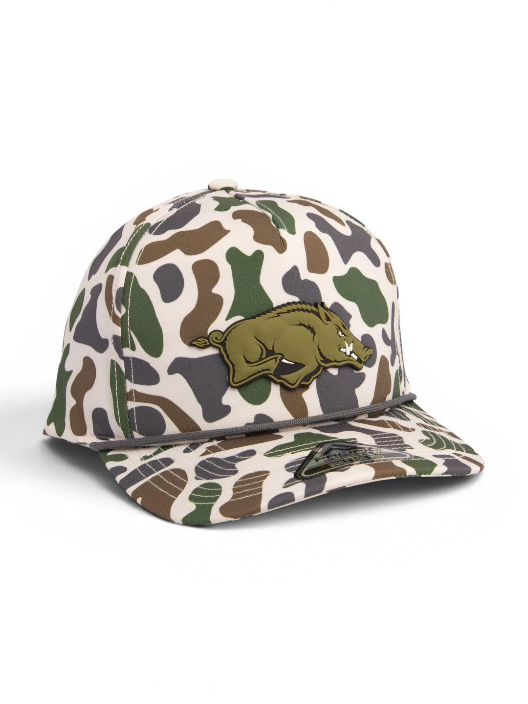 Arkansas Razorbacks Loden Edition 3D Duck Camo Rope Hat- Timberline
