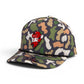 Arkansas Razorbacks Pitching Ribby 3D Duck Camo Rope Hat- Bayou