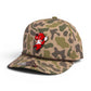 Arkansas Razorbacks Pitching Ribby 3D Duck Camo Rope Hat- Coastland