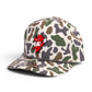 Arkansas Razorbacks Pitching Ribby 3D Duck Camo Rope Hat- Timberline