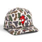 Arkansas Razorbacks Pitching Ribby 3D Duck Camo Rope Hat- Timberline