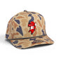 Arkansas Razorbacks Pitching Ribby 3D Duck Camo Rope Hat- Canyon