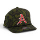 Arkansas Razorbacks Baseball Script A 3D Duck Camo Rope Hat- Woodland