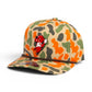 Arkansas Razorbacks Pitching Ribby 3D Duck Camo Rope Hat- Blaze Camo