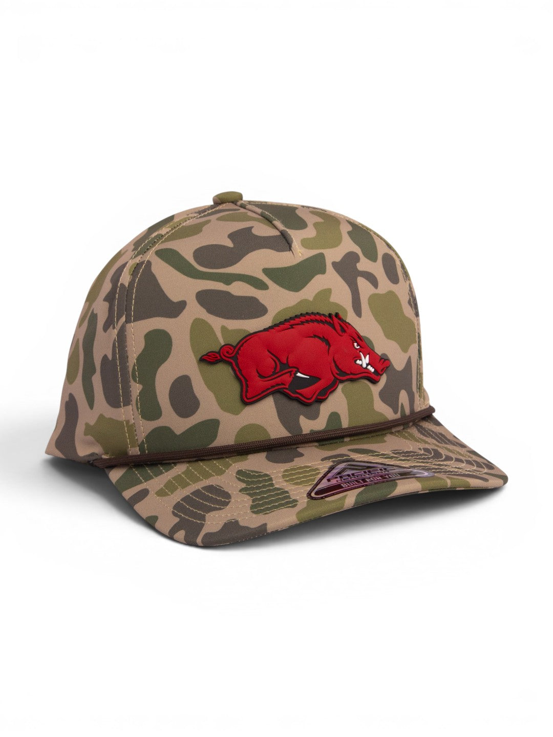 Arkansas Razorbacks Classic 3D Duck Camo Rope Hat- Coastland