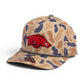 Arkansas Razorbacks Classic 3D Duck Camo Rope Hat- Canyon