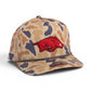 Arkansas Razorbacks Classic 3D Duck Camo Rope Hat- Canyon