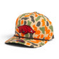 Arkansas Razorbacks Classic 3D Duck Camo Rope Hat- Blaze Camo