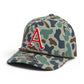 Arkansas Razorbacks Baseball Script A 3D Duck Camo Rope Hat- Mallard