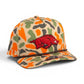 Arkansas Razorbacks Classic 3D Duck Camo Rope Hat- Blaze Camo