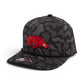 Arkansas Razorbacks Classic 3D Duck Camo Rope Hat- Blackout
