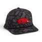 Arkansas Razorbacks Classic 3D Duck Camo Rope Hat- Blackout