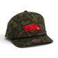 Arkansas Razorbacks Classic 3D Duck Camo Rope Hat- Woodland
