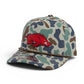 Arkansas Razorbacks Classic 3D Duck Camo Rope Hat- Mallard