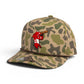 Arkansas Razorbacks Baseball Ribby at Bat 3D Duck Camo Rope Hat- Coastland