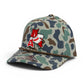 Arkansas Razorbacks Leaning A 3D Duck Camo Rope Hat- Mallard