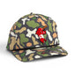 Arkansas Razorbacks Baseball Ribby at Bat 3D Duck Camo Rope Hat- Bayou