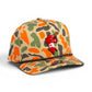 Arkansas Razorbacks Baseball Ribby at Bat 3D Duck Camo Rope Hat- Blaze Camo