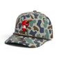 Arkansas Razorbacks Baseball Ribby at Bat 3D Duck Camo Rope Hat- Mallard