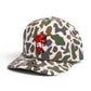 Arkansas Razorbacks Baseball Ribby at Bat 3D Duck Camo Rope Hat- Timberline