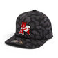 Arkansas Razorbacks Leaning A 3D Duck Camo Rope Hat- Blackout