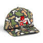 Arkansas Razorbacks Leaning A 3D Duck Camo Rope Hat- Bayou