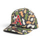 Arkansas Razorbacks Baseball Script A 3D Duck Camo Rope Hat- Bayou