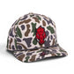 Arkansas Razorbacks Forward Facing Hog 3D Duck Camo Rope Hat- Timberline