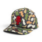Arkansas Razorbacks Forward Facing Hog 3D Duck Camo Rope Hat- Bayou
