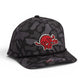 Arkansas Razorbacks 1970’s Classic 3D Duck Camo Rope Hat- Blackout