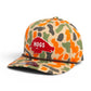 Arkansas Razorbacks Retro HOGS Red 3D Duck Camo Rope Hat- Blaze Camo