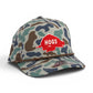 Arkansas Razorbacks Retro HOGS Red 3D Duck Camo Rope Hat- Mallard