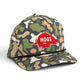 Arkansas Razorbacks Retro HOGS Red 3D Duck Camo Rope Hat- Bayou