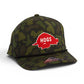 Arkansas Razorbacks Retro HOGS Red 3D Duck Camo Rope Hat- Woodland